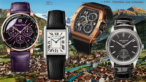 top swiss watches brands list